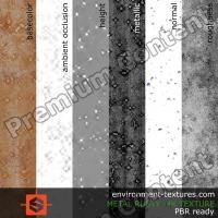 PBR substance texture metal rusty